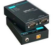 Moxa UPort-1250I Uport 1250I Usb To 2-Port Rs-232/422/485 Serial Hub, Usb 2.0 Hi-Speed, 921.6Kbps, 15Kv Esd Protection, Mini Db9F-To-Tb